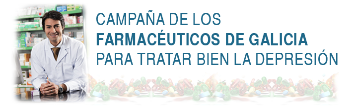 Campaña de los Farmacéuticos de Galicia para tratar bien la depresión
