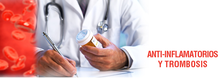 Anti-inflamatorios y trombosis