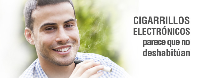 Cigarrillos electrónicos, parece que no deshabitúan