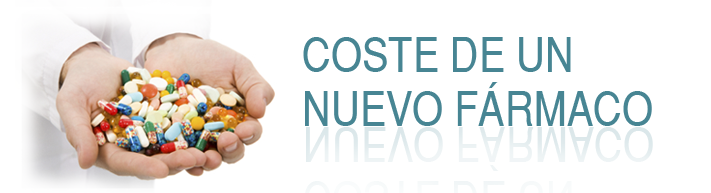 ¿Cuánto es el coste de un nuevo fármaco?