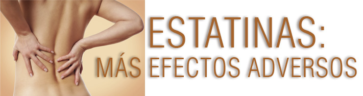 Estatinas: Más efectos adversos