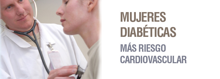Mujeres diabéticas: más riesgo cardiovascular 