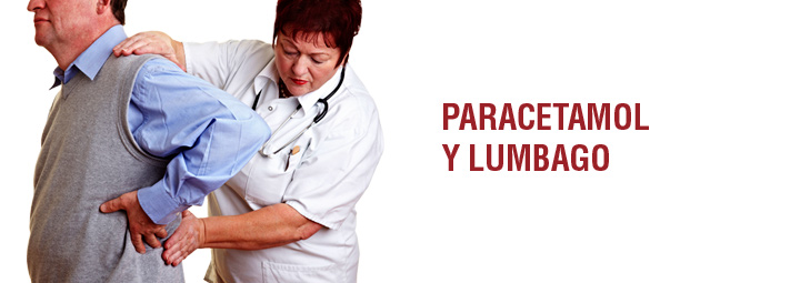 Paracetamol (acetaminofeno) y lumbago