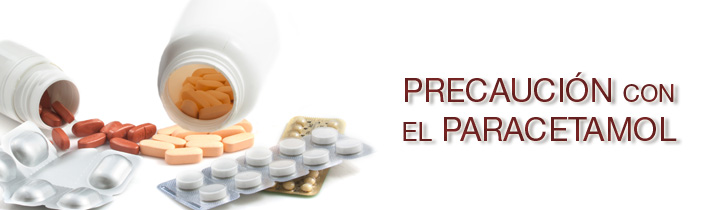 Precaución con el paracetamol