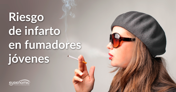 Riesgo de infarto en fumadores jóvenes